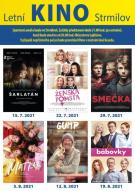 Filmový program letního kina ve Strmilově
