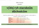 Výdej ryb starobním důchodcům