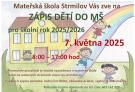 Zápis do MŠ plakát